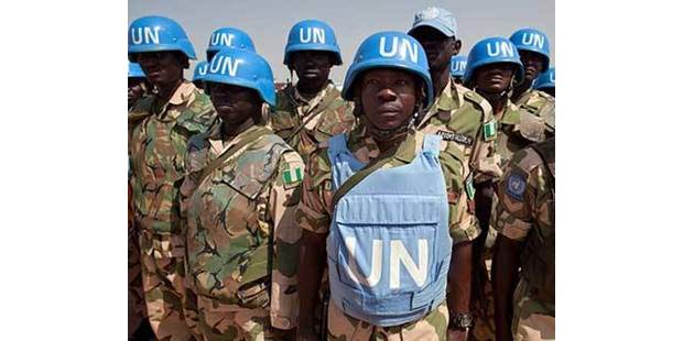 UN peacekeepers humanitarian