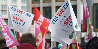 Stop TTIP protest
