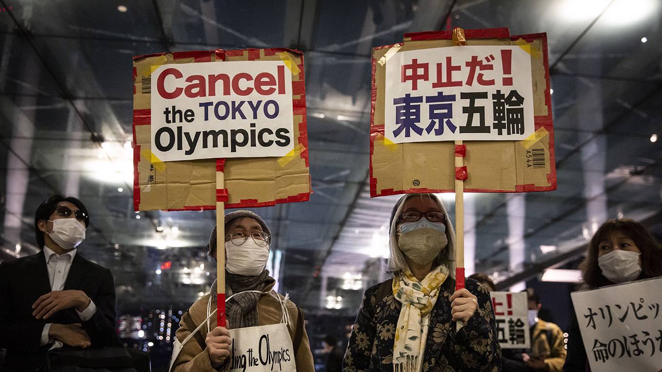 buruma174_Yuichi YamazakiGetty Images_tokyoolumpicsprotest