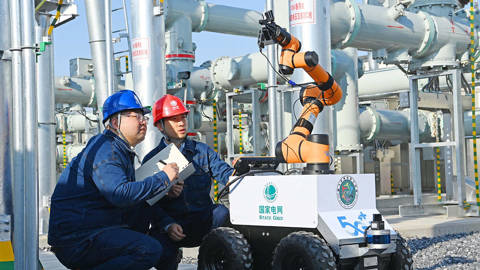 qxu4_Song WeixingVCGGettyImages_deepseek_powered_robot