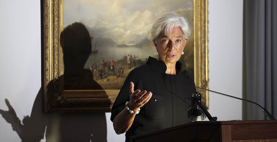 Christine Lagarde, Managing Director of the International Monetary Fund