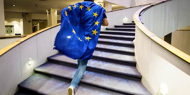 EU flag EPP supporter