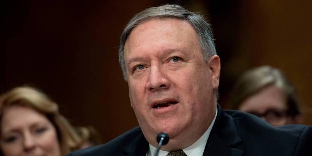 US Secretary of State nominee Mike Pompeo testifies before the Senate Foreign Relations Committee 