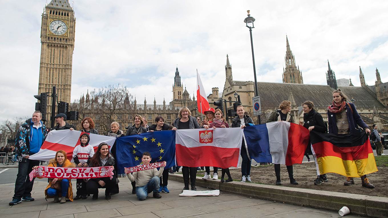 Britain Brexit protest