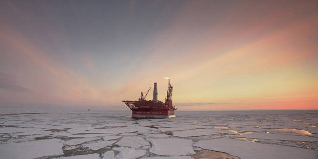 Arctic oil drilling