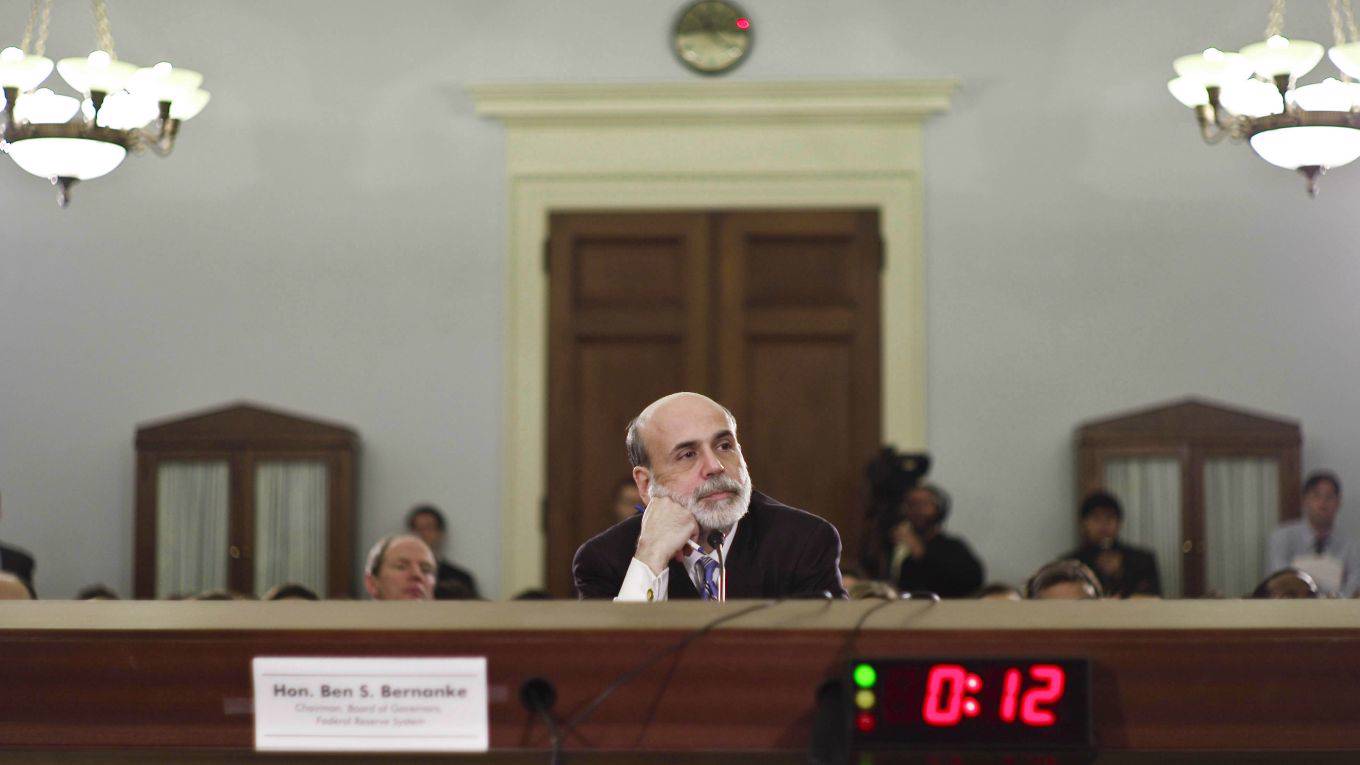 volcker1_Scott J. FerrellCongressional Quarterly_gettyimages_bernanke