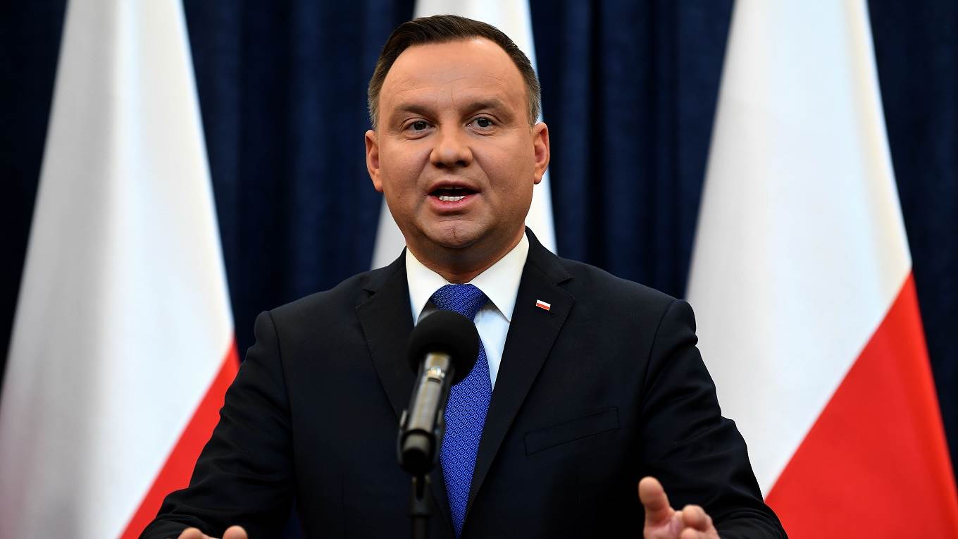 Poland's President Andrzej Duda