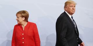 Angela Merkel welcomes Donald Trump to the G20 summit_Friedemann Vogel_Getty Images