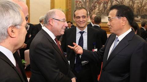 Chinese premier Li Keqiang development forum