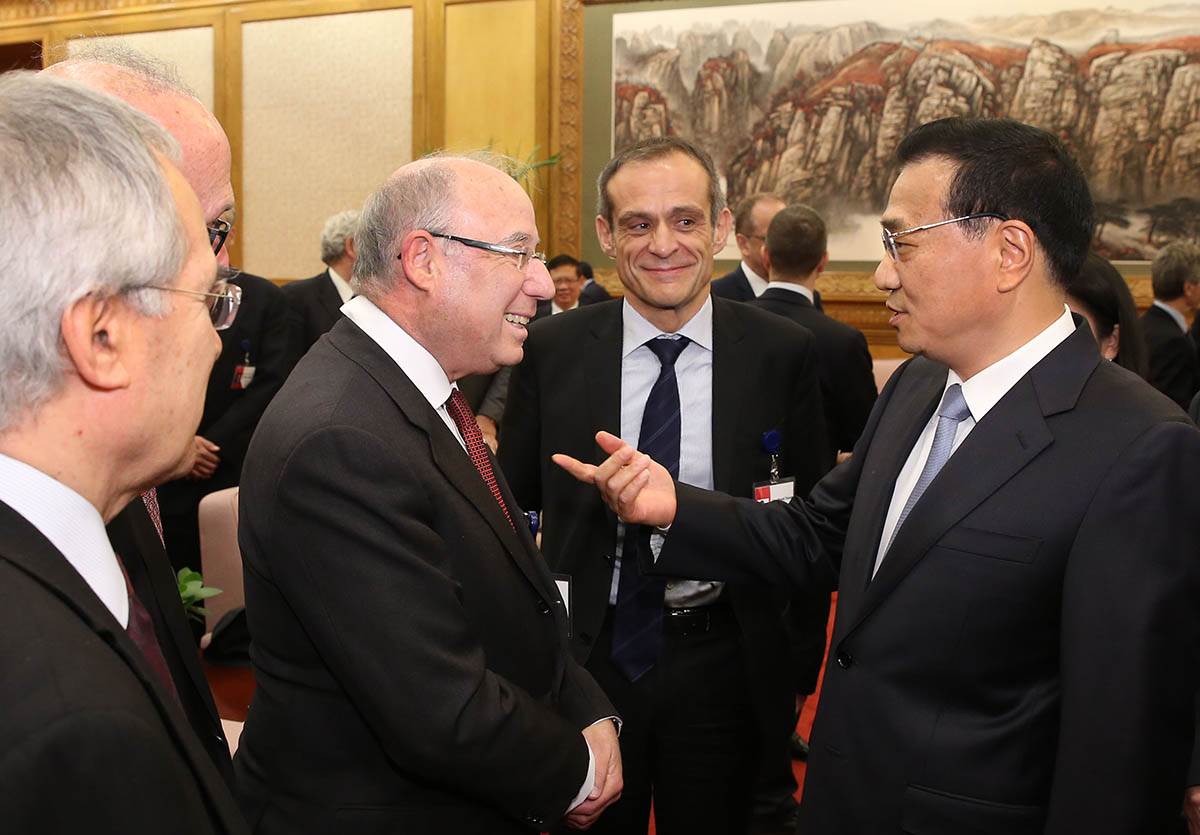 Chinese premier Li Keqiang development forum