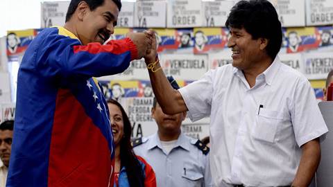 Nicholas Maduro Evo Morales