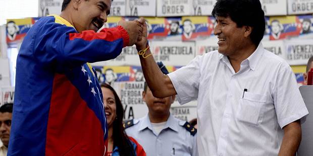 Nicholas Maduro Evo Morales