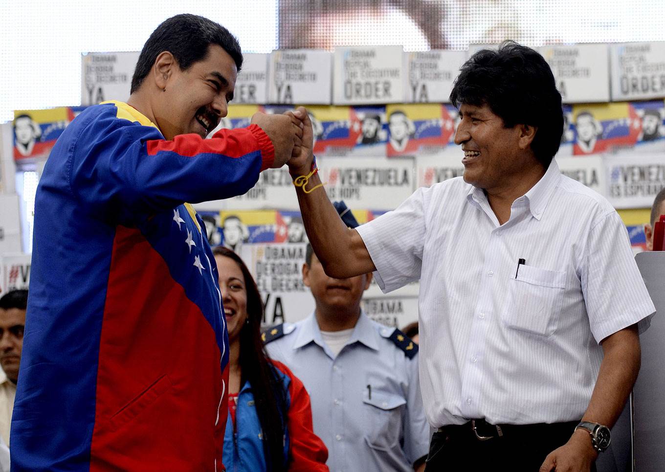 Nicholas Maduro Evo Morales