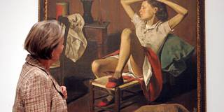 Balthus painting 'Thérèse revant' 