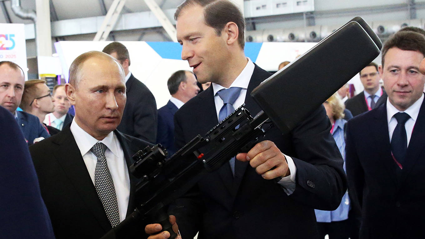 Russian president Putin in Yekaterinburg