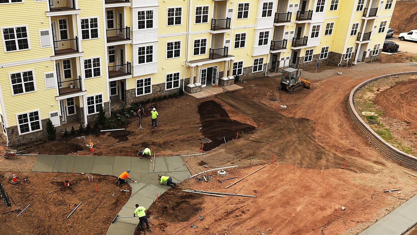 American construction workers