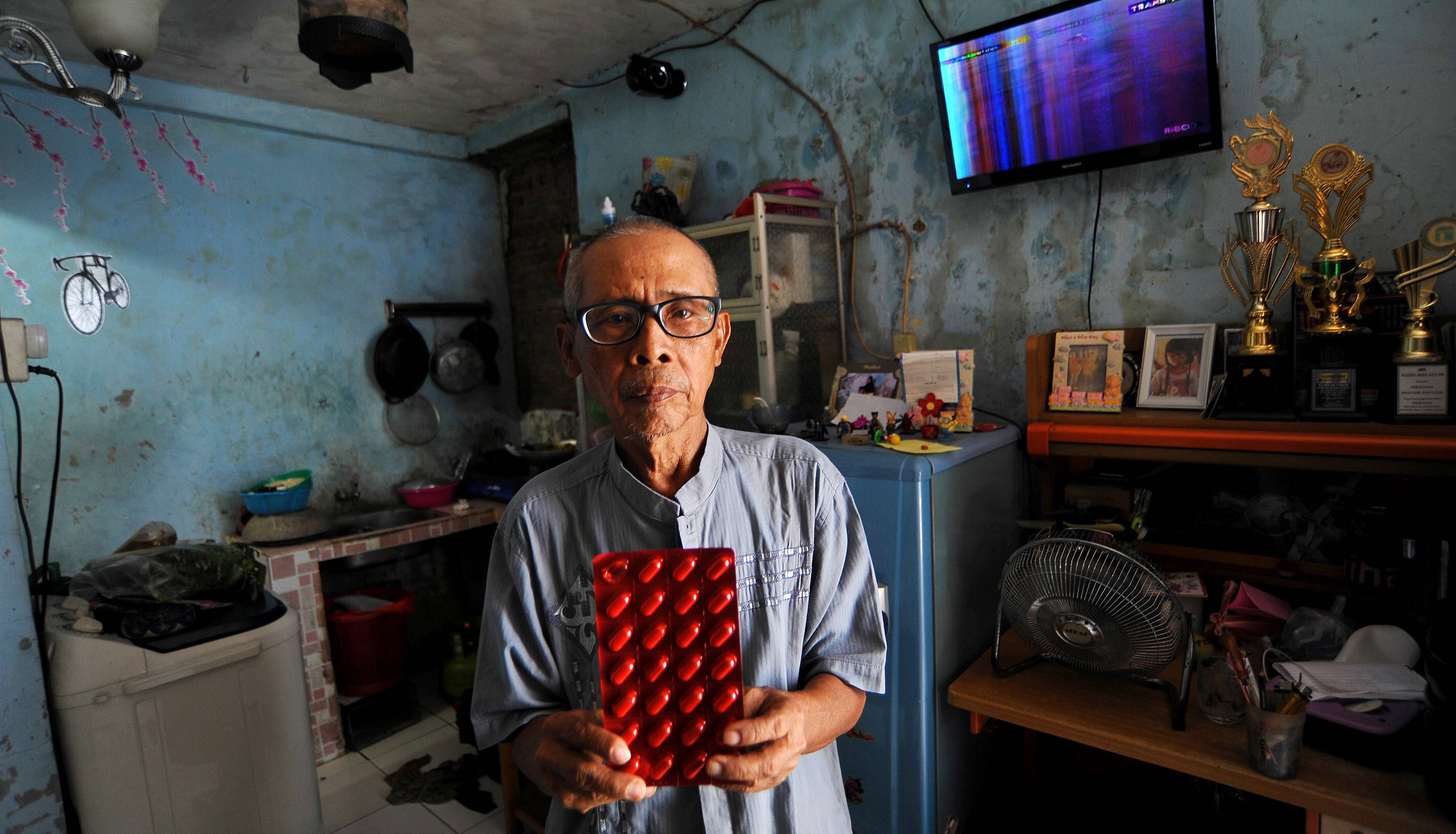 TB patient in Indonesia