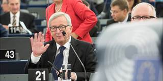 Jean-Claude Juncker at European Parliament.