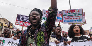 nowrojee3_BENSON IBEABUCHIAFP via Getty Images_nigeriaprotests