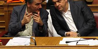 Alexis Tsipras and Euclid Tsakalotos