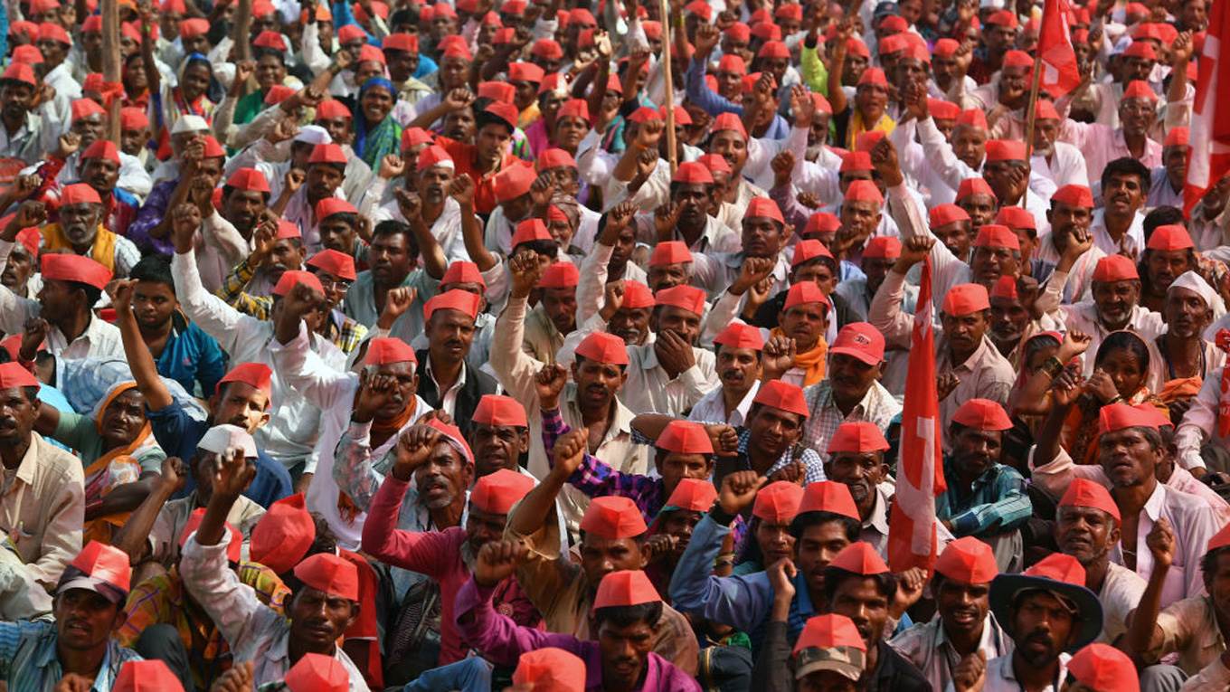 indian farmers protest
