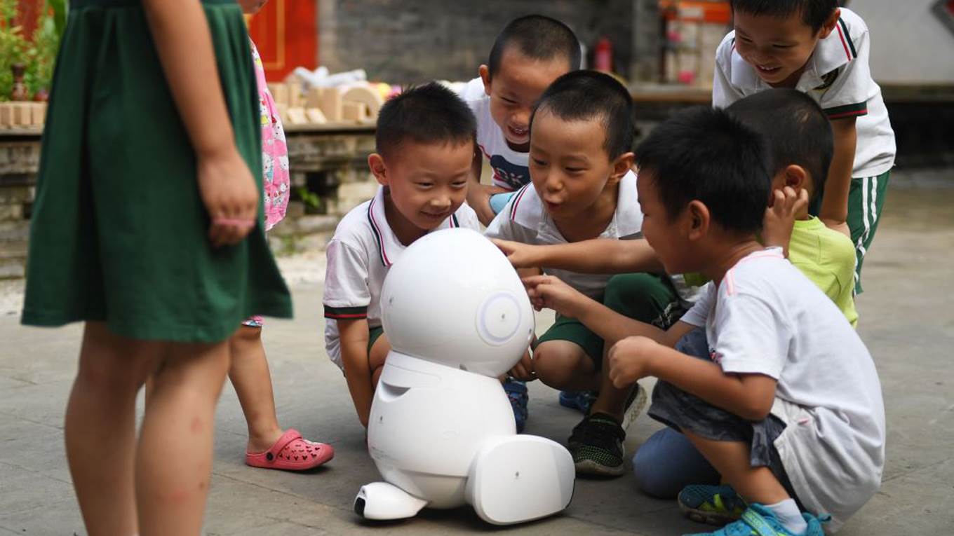 children robot