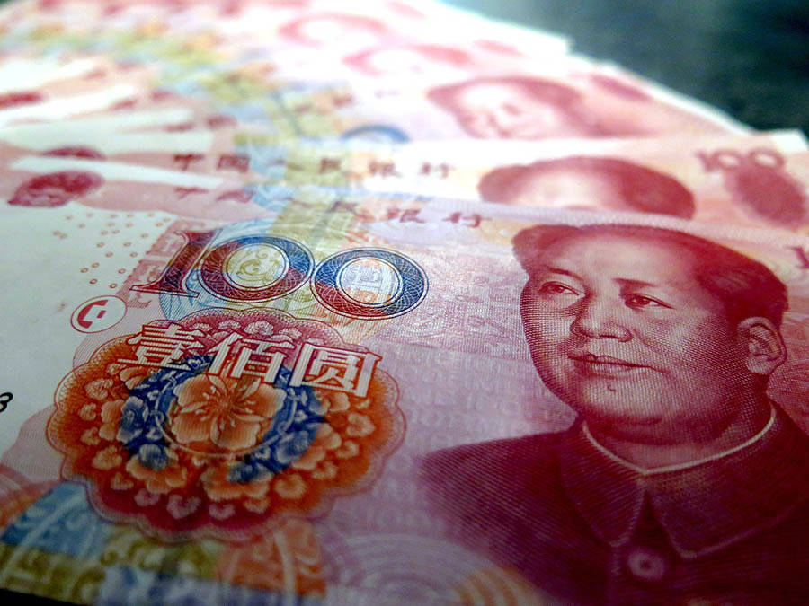 Renminbi. Chinese currency.