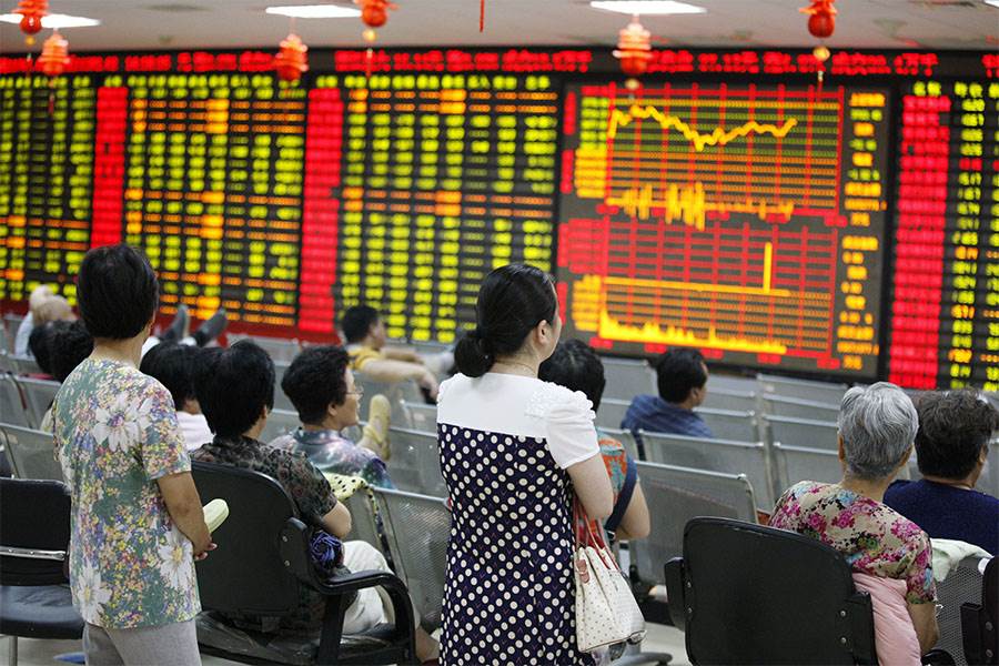 china stock market plunge