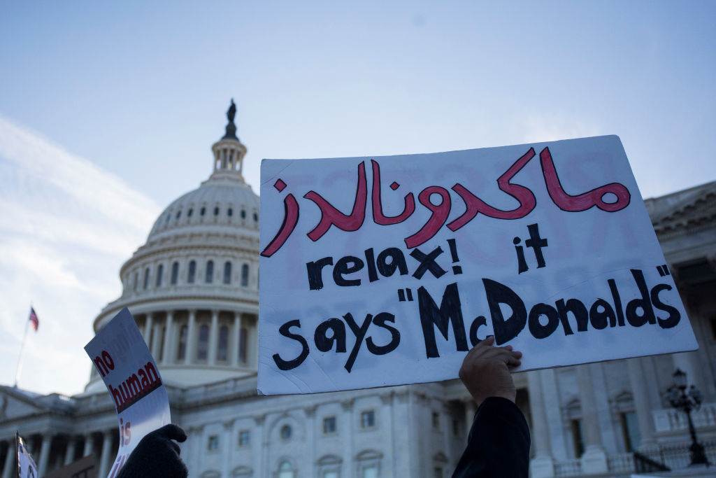 Muslim ban protest
