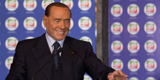 Former Italian Prime Minister and president Silvio Berlusconi