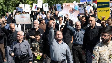 Anti-USA protest in Iran