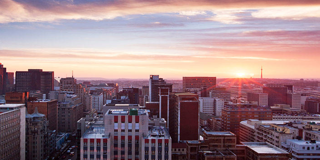 Sunrise Johannesburg Africa