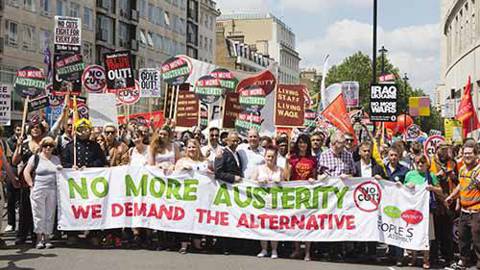 Austerity Protest London