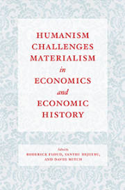 Humanism Challenges Materialism in Economics and Economic History