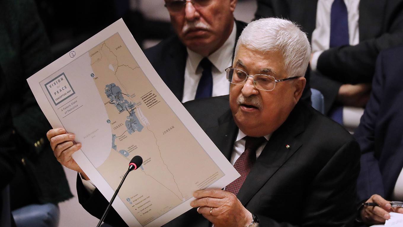 benami160_Spencer PlattGetty Images_palestinepresidentpeacedeal