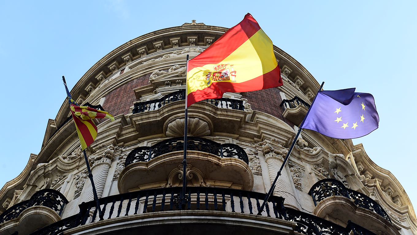 The new headquarters of 'La Caixa - Caixabank'