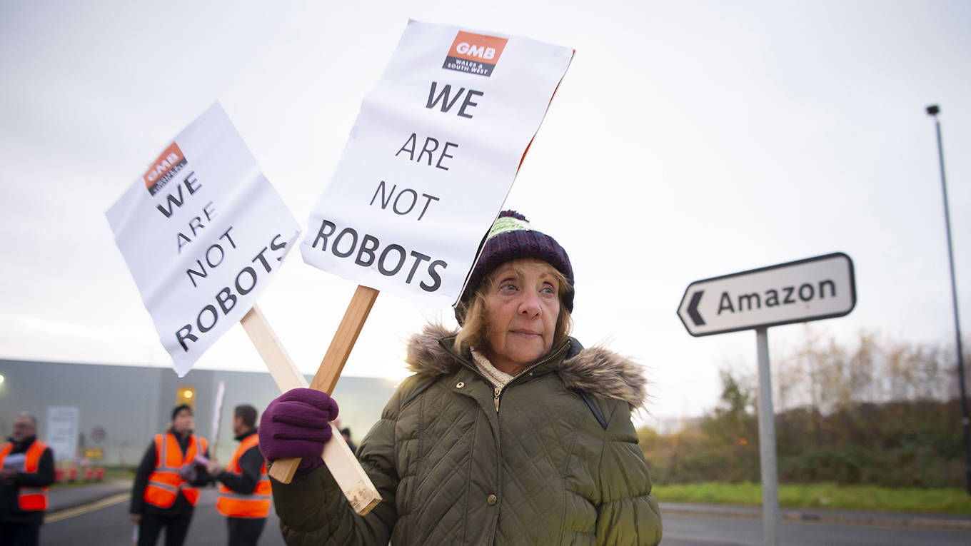 rodrik173_Matthew HorwoodGetty Images_jobsamazonprotest