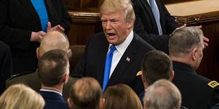 US President Donald Trump gives his first State of the Union address 