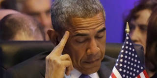 Obama in thought_Santiago Armas