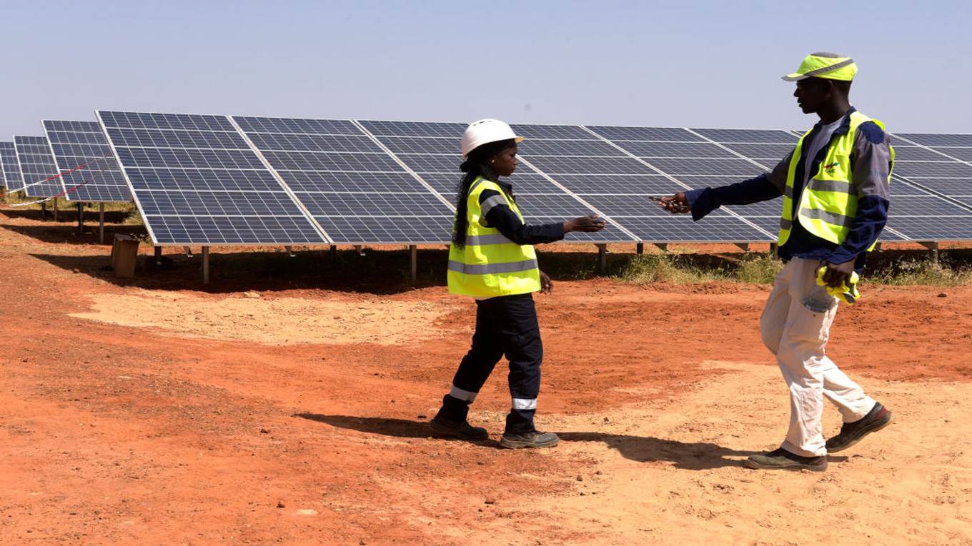 solar panels africa