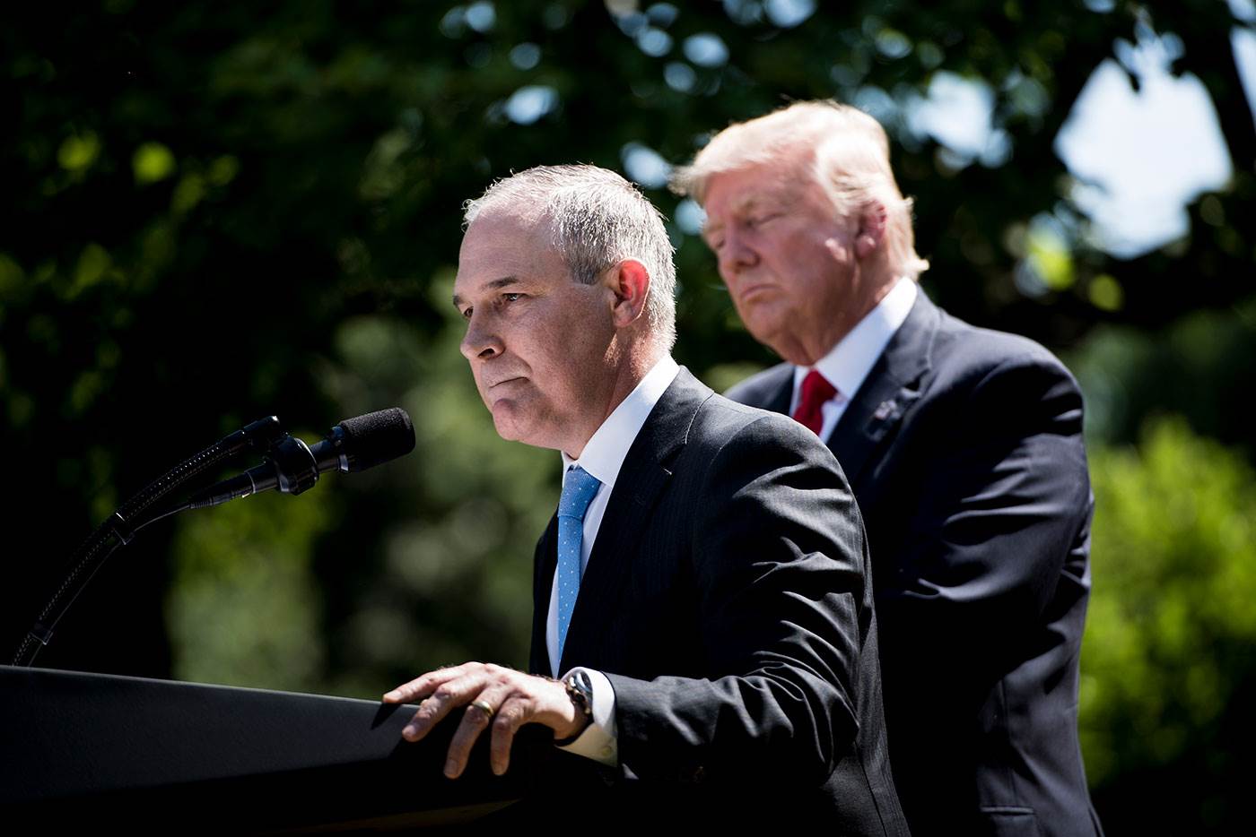 Trump climate announcement