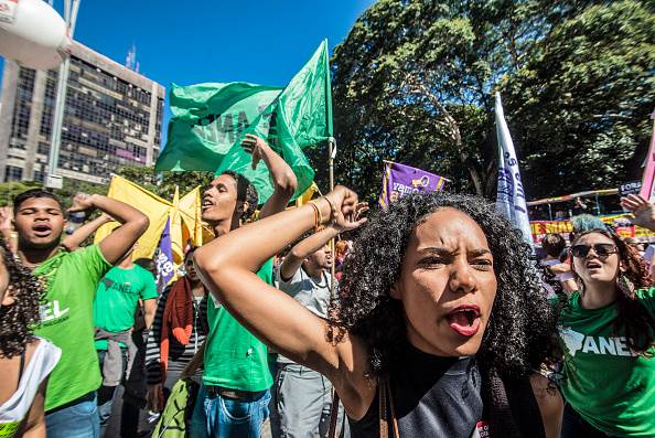 latin america protests
