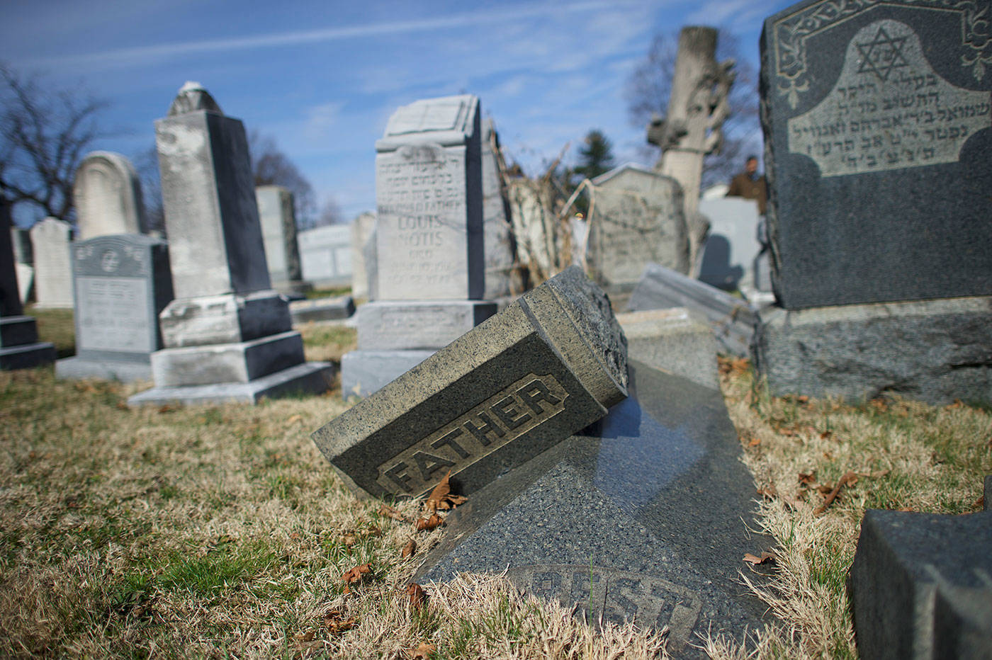 jewish cemetary vandalized