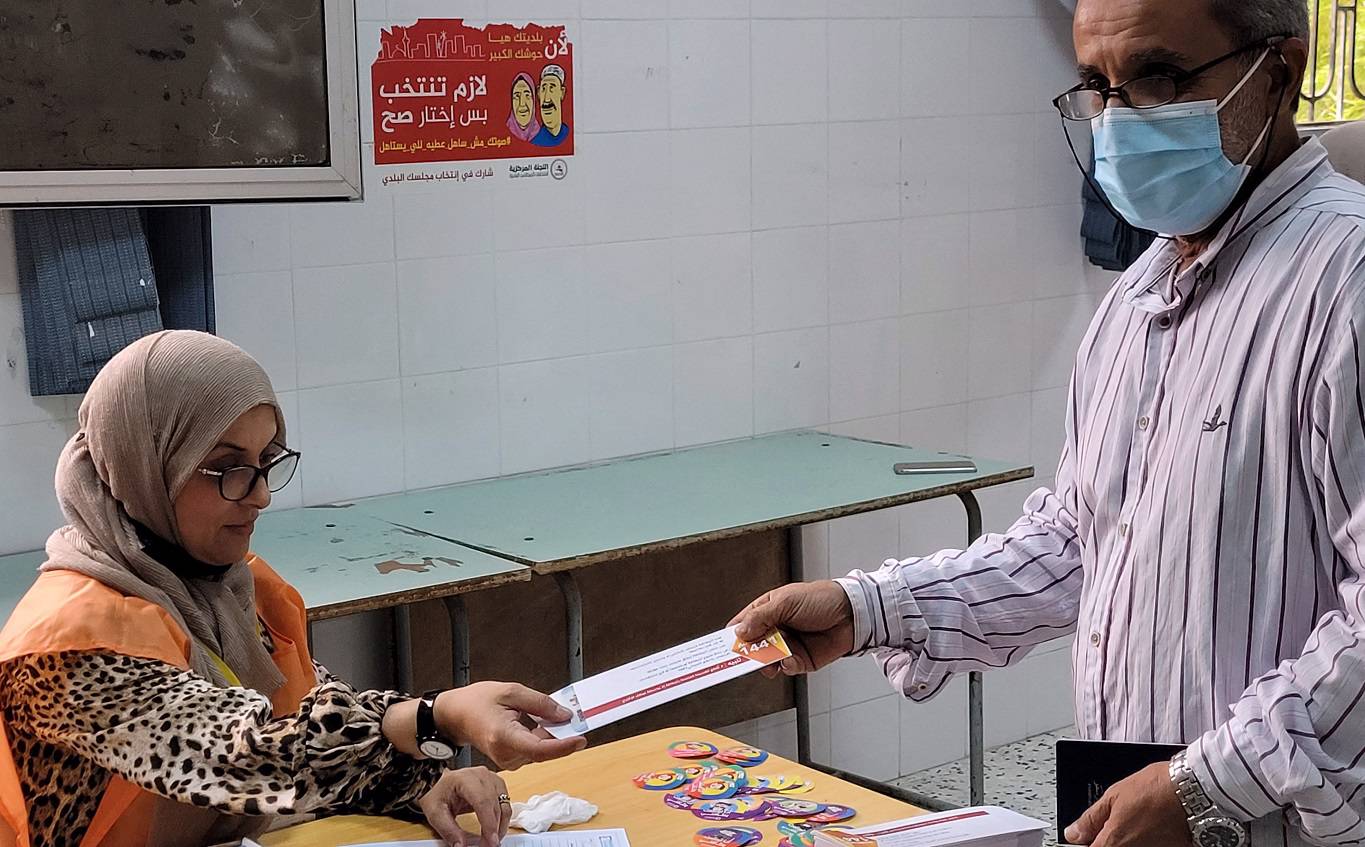 benkredda1_ MAHMUD TURKIAAFP via Getty Images_libya voter registration