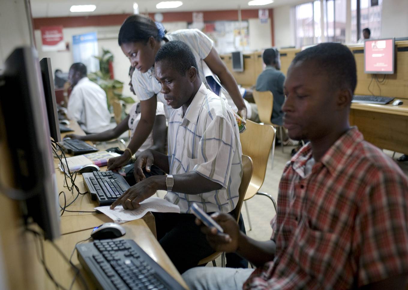 internet cafe ghana