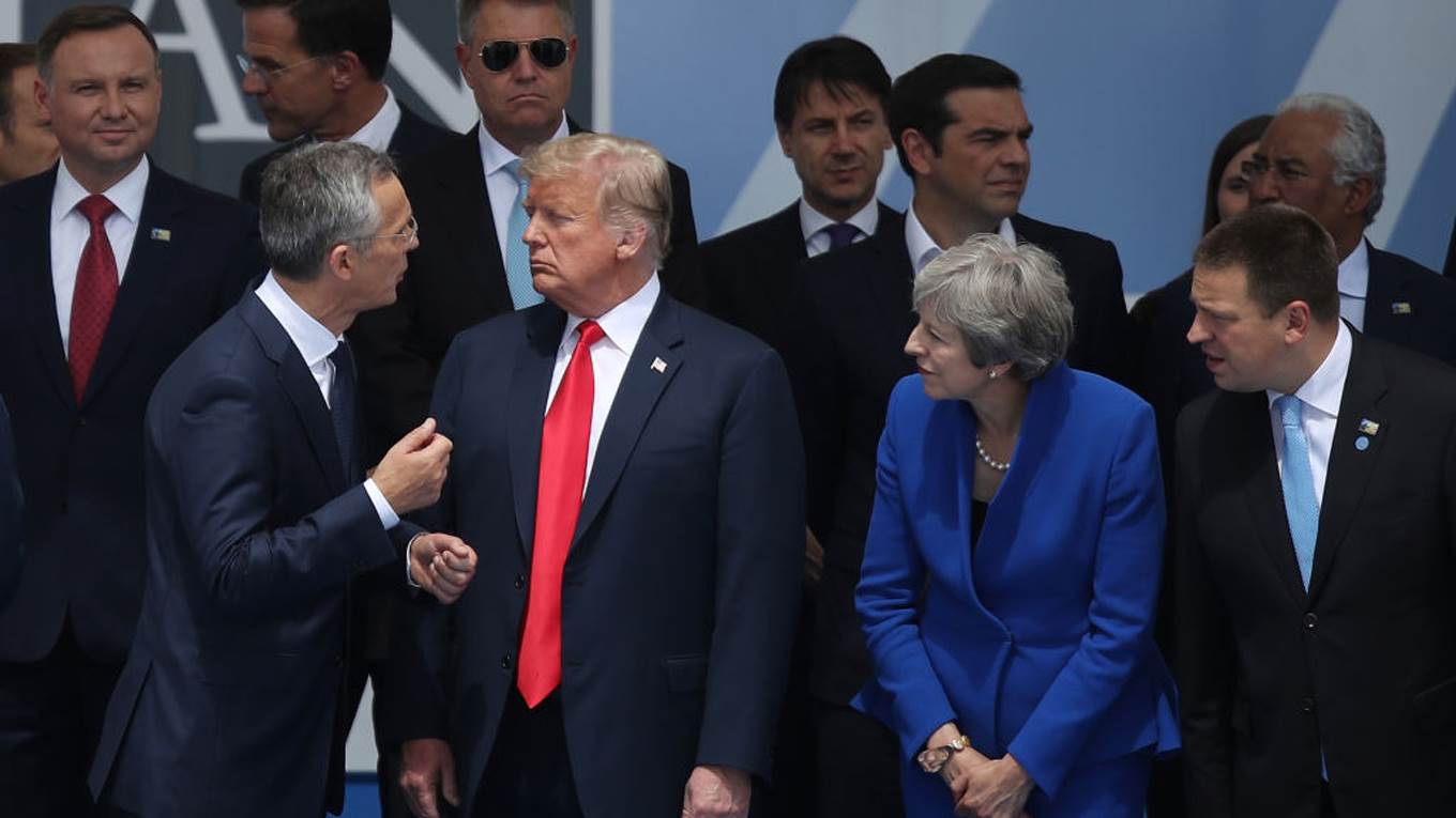 trump eu leaders nato