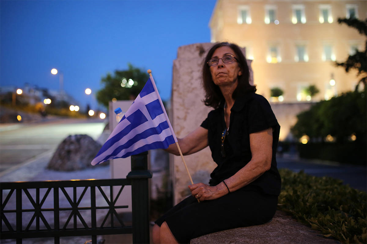 Greece sadness
