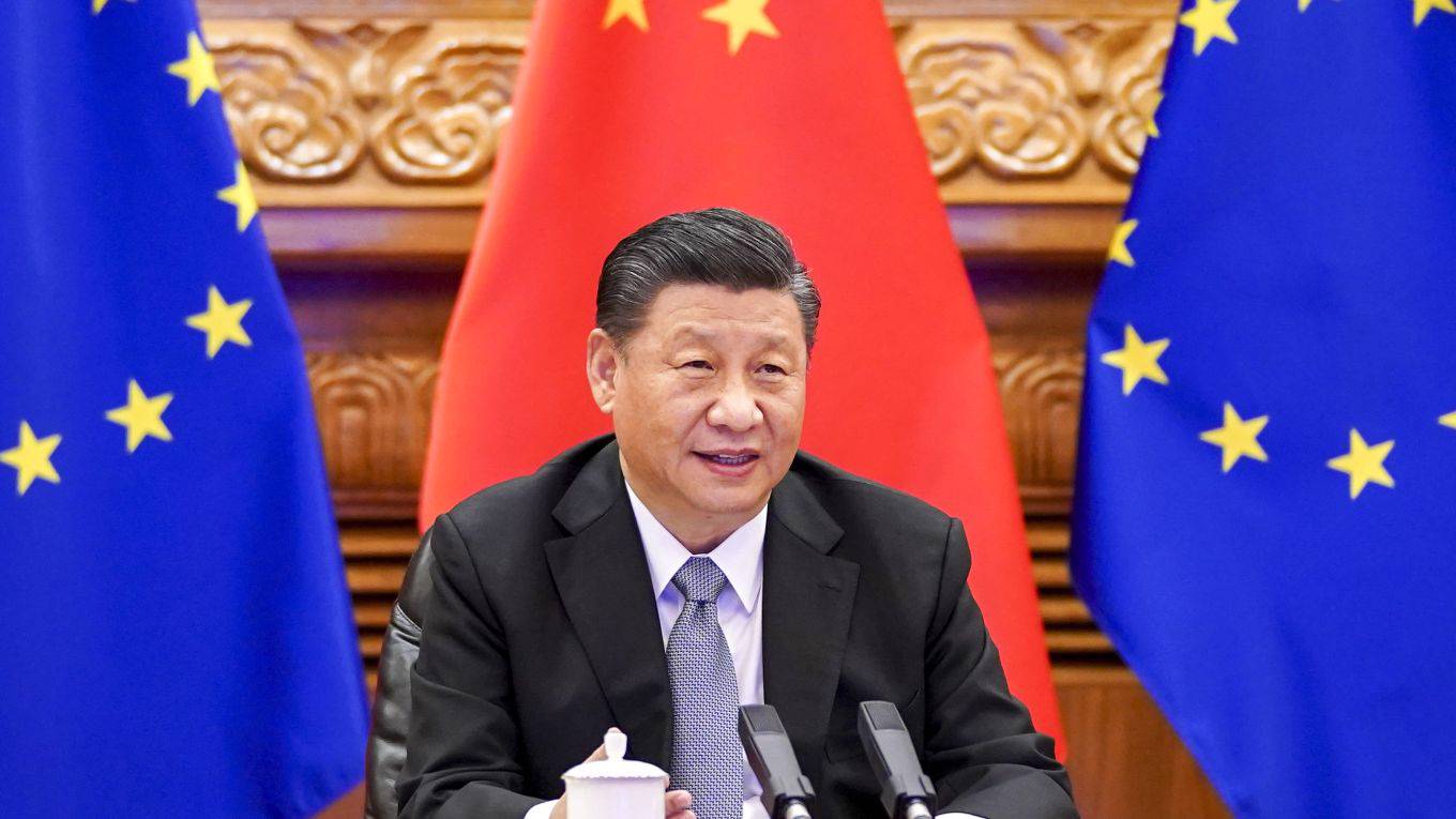 gros144_ XinhuaLi Xueren via Getty Images_xi jinping EU
