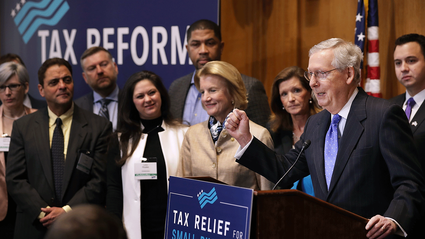 Senate Majority Leader Mitch McConnell