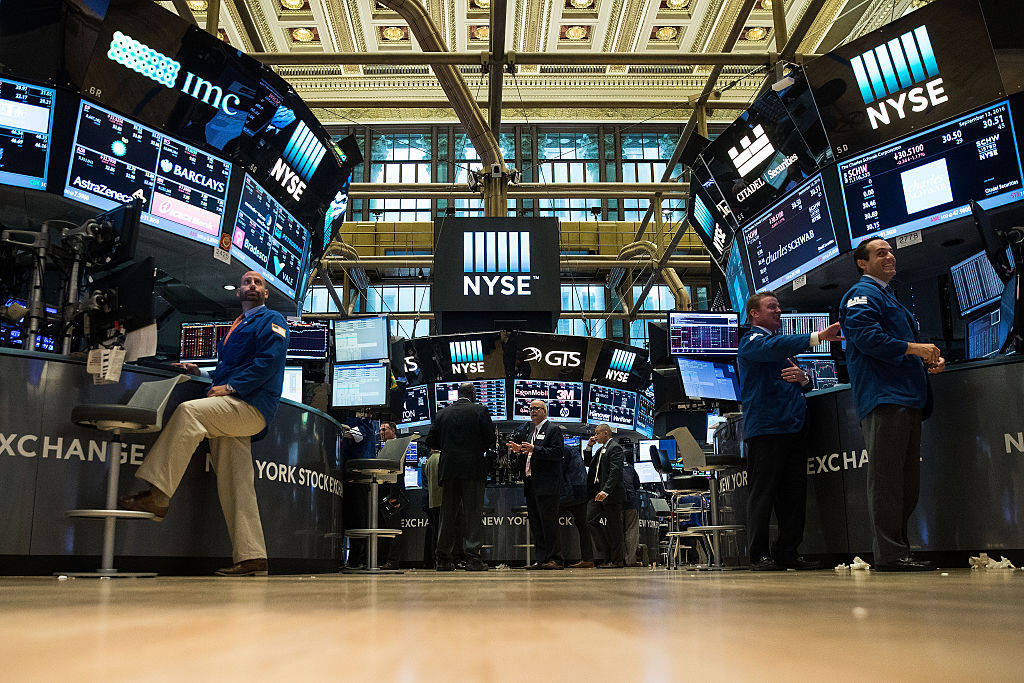 acharya1_Drew Angerer_Getty Images_stock market